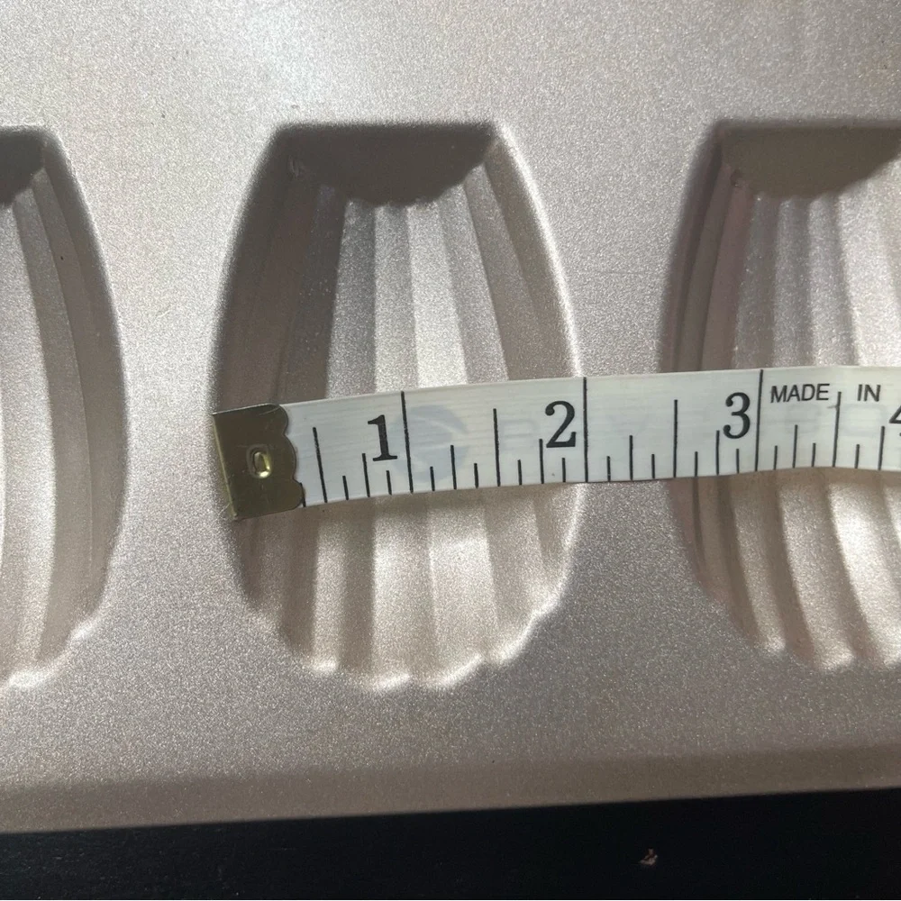Silver Madeleine Baking Tray